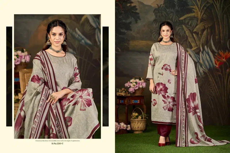 Radhika Azara Kayka 230 A To D Zam Cotton Print Hand Worked Salwar Kameez