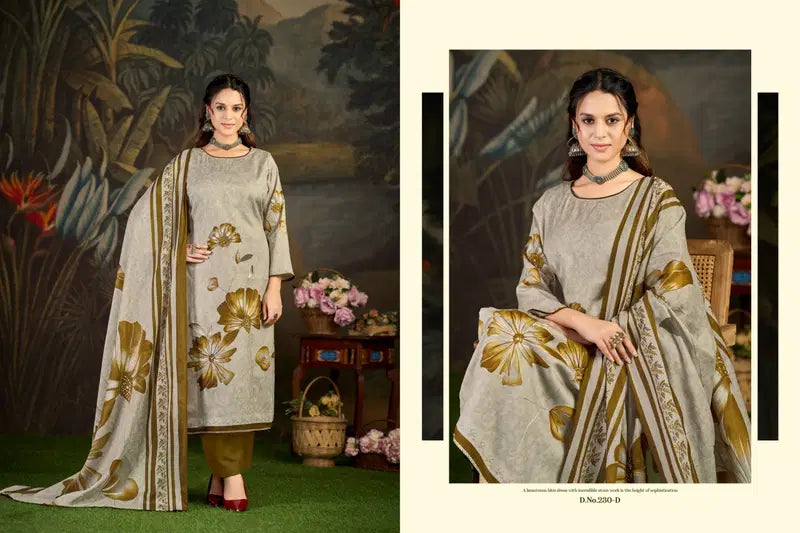 Radhika Azara Kayka 230 A To D Zam Cotton Print Hand Worked Salwar Kameez