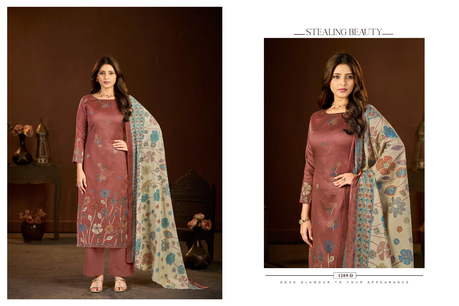 Radhika Azara Nivisha 1209 Pure Jaam Cotton Designer Printed Dress Material