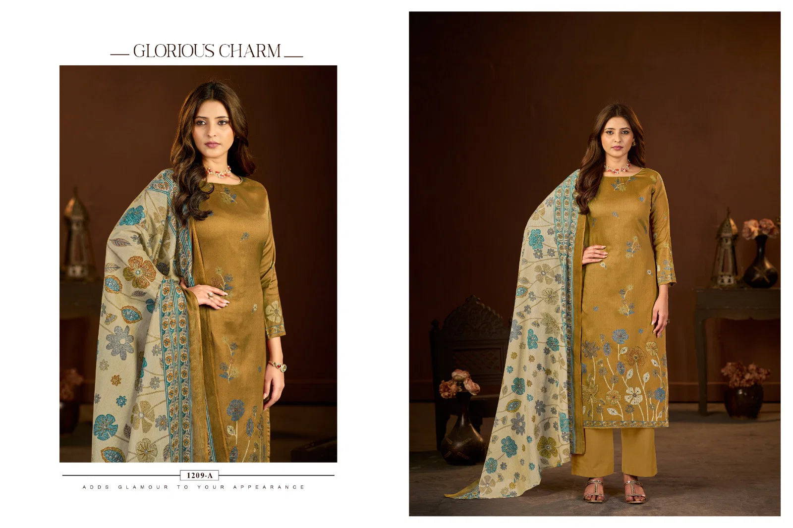 Radhika Azara Nivisha 1209 Pure Jaam Cotton Designer Printed Dress Material