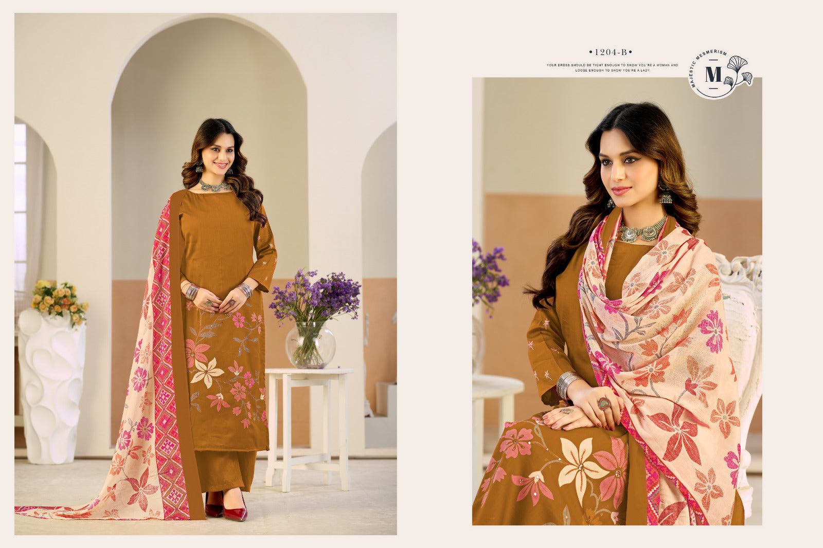 Radhika Azara Nivisha Pure Jaam Cotton Designer Printed Dress Material
