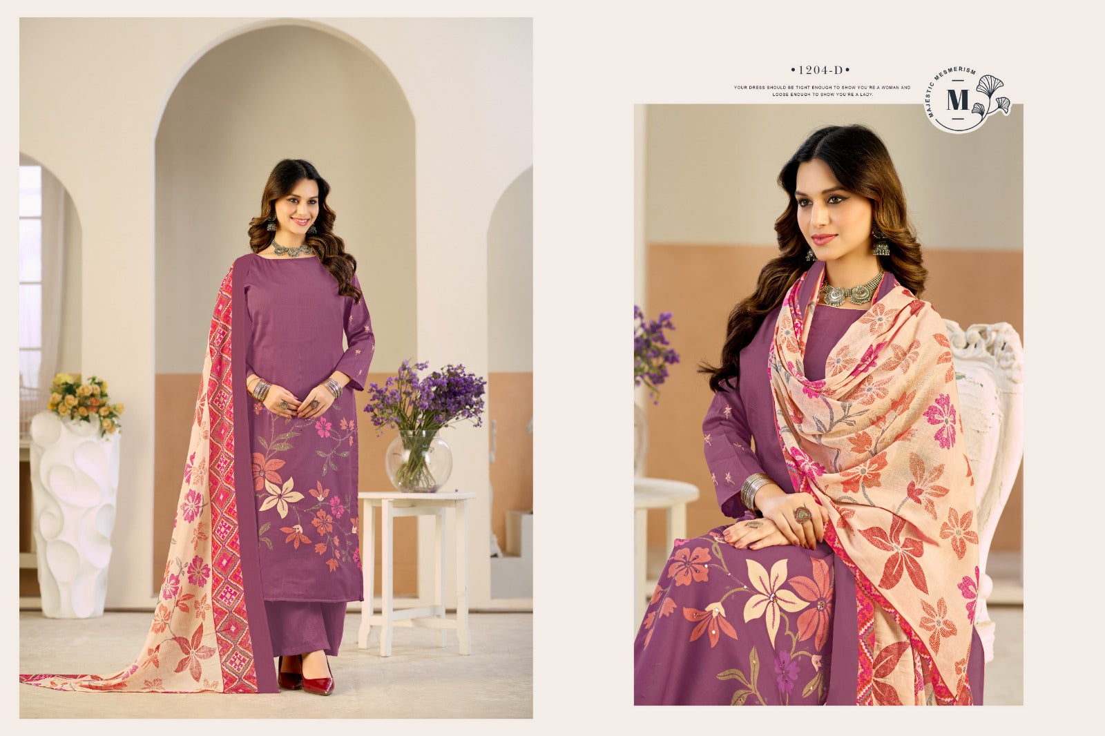 Radhika Azara Nivisha Pure Jaam Cotton Designer Printed Dress Material