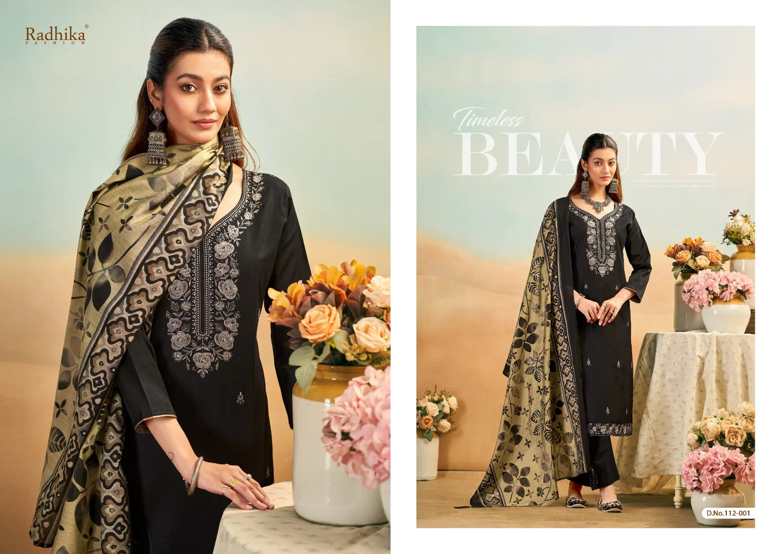 Radhika Azara Shafinaz Jam Cotton Embroidered Salwar Kameez Collection