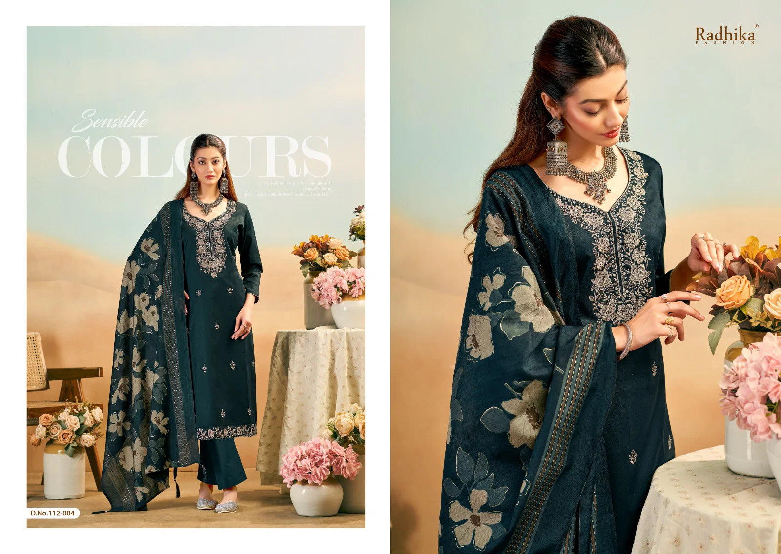 Radhika Azara Shafinaz Jam Cotton Embroidered Salwar Kameez Collection Full Catalog available at wholesale rate.