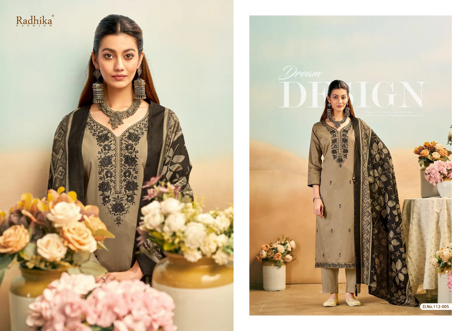 Radhika Azara Shafinaz Jam Cotton Embroidered Salwar Kameez Collection Full Catalog available at wholesale rate.