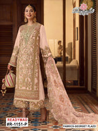 Ramsha R 1151 M To P Georgette Embroidered Salwar Kameez