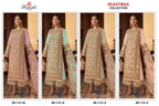Ramsha R 1151 M To P Georgette Embroidered Salwar Kameez