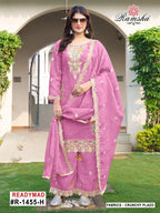 Ramsha R 1455 E To H Crunchy Designer Pakistani Salwar Kameez
