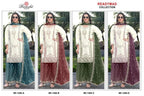 Ramsha R 1488 A To D Rimzim Crush Embroidered Salwar Kameez