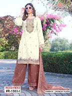 Ramsha R 1503 I To L Crunchy Embroidery Pakistani Salwar Kameez