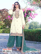 Ramsha R 1503 I To L Crunchy Embroidery Pakistani Salwar Kameez
