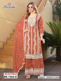 Ramsha R 1504 A To D Crunchy Embroidery Pakistani Salwar Kameez