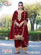 Ramsha R 1522 A To D Fandy Jari Work Salwar Kameez