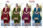 Ramsha R 1522 A To D Fandy Jari Work Salwar Kameez