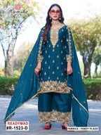 Ramsha R 1523 A To D Fandy Jari Work Salwar Kameez