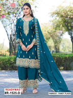 Ramsha R 1525 A To D Fandy Jari Work Salwar Kameez