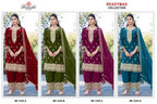 Ramsha R 1525 A To D Fandy Jari Work Salwar Kameez