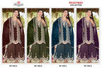 Ramsha R 1565 A To D Crunchy With Embroidery Pakistani Salwar Kameez