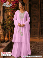 Ramsha R 1670 A To D Cotton Embroidered Salwar Kameez