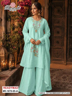 Ramsha R 1670 A To D Cotton Embroidered Salwar Kameez