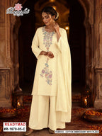 Ramsha R 1670 A To D Cotton Embroidered Salwar Kameez