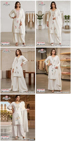 Ramsha R 1670 Nx Cotton Embroidered Salwar Kameez
