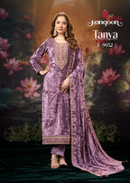 Rangoon Tanya Makhmal Velvet With Work Salwar Kameez
