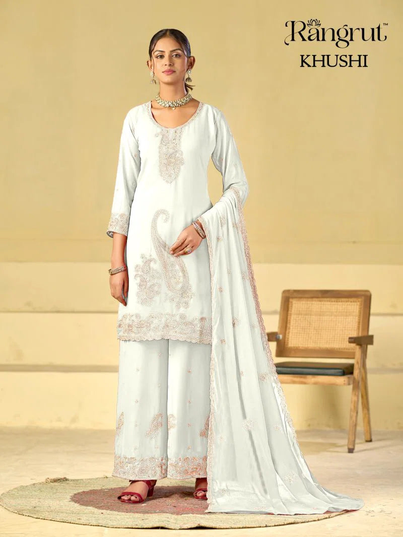 Rangrut Khushi Georgette Embroidered Salwar Kameez Collection