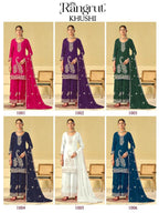 Rangrut Khushi Georgette Embroidered Salwar Kameez Collection