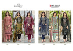 Riaz Arts Bin Saeed 01 To 06 Cambric Cotton Embroidered Dress Material