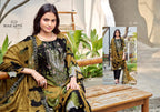 Riaz Arts Bin Saeed 01 To 06 Cambric Cotton Embroidered Dress Material