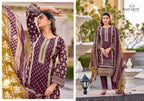 Riaz Arts Bin Saeed Vol 16 Cotton Cambric Lawn Printed Dress Material