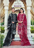 Riaz Arts Musafir Vol 31 Cambric Cotton Print Embroidery Dress Material