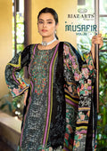 Riaz Arts Musafir Vol 33 Cotton Cambric Lawn Printed Dress Material