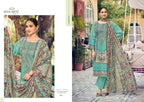 Riaz Arts Naksh Cambric Cotton Printed With Embroidery Dress Material