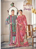 Riaz Arts Nawazish Vol 2 Cambric Cotton Printed With Work Dress Material