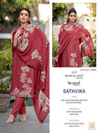 Mumtaz Arts Sathvika Viscose Jam Digital Printed Dress Material