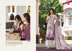 Belliza Riwayat Vol 18 Viscose Rayon Embroidered Dress Material Collection
