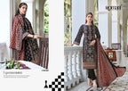 Romani Bin Kareem Vol 04 Cotton Digital Printed With Embroidered Dress Material