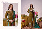 Romani Bin Kareem Vol 05 Cotton Digital Printed With Embroidered Dress Material