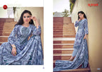 Romani Needle Wonder Vol 14 Cotton Embroidered Dress Material