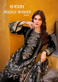 Romani Needle Wonder Vol 9 Cotton Printed Embroidered Dress Material Colleciton