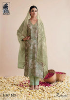 Sahiba Rehani Muslin Silk Digital Print With Handwork Salwar Kameez