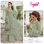 Sajida 1170 A To D Georgette With Heavy Embroidered Salwar Kameez