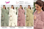 Sajida 1170 A To D Georgette With Heavy Embroidered Salwar Kameez