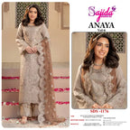 Sajida 1174 To 1176 Georgette Embroidered Salwar Kameez