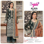 Sajida Alaya Vol 10 Georgette With Embroidered Pakistani Salwar Kameez