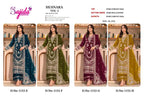 Sajida Husnara Vol 2 Crunchy Silk With Embroidered Pakistani Salwar Kameez