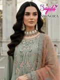 Sajida Signora Vol 1 Georgette With Embroidered Work Pakistani Salwar Kameez