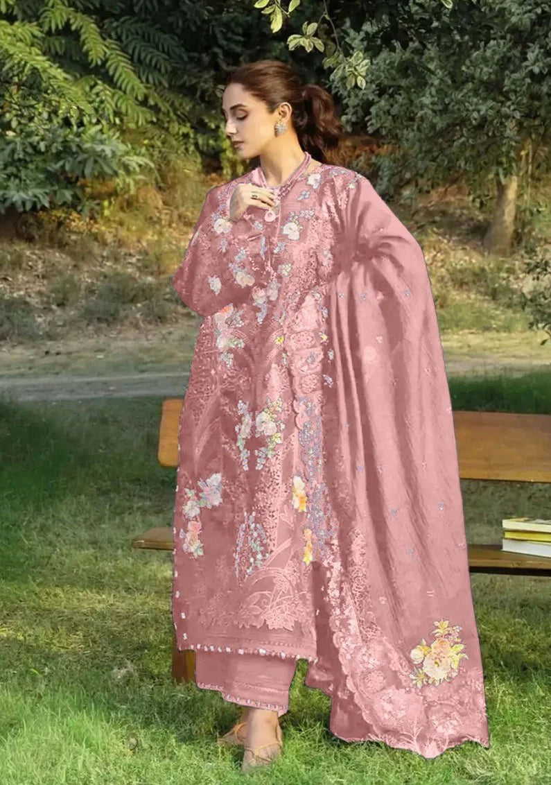 Saniya 1016 A To D Cotton Chikankari Embroidered Salwar Kameez